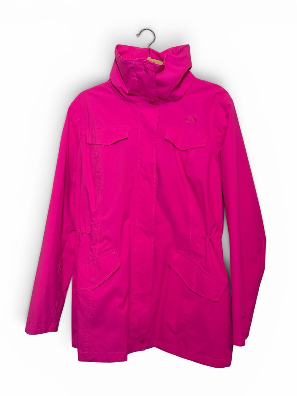 The North Face Women’s Windbreaker Raincoat In Hotpink